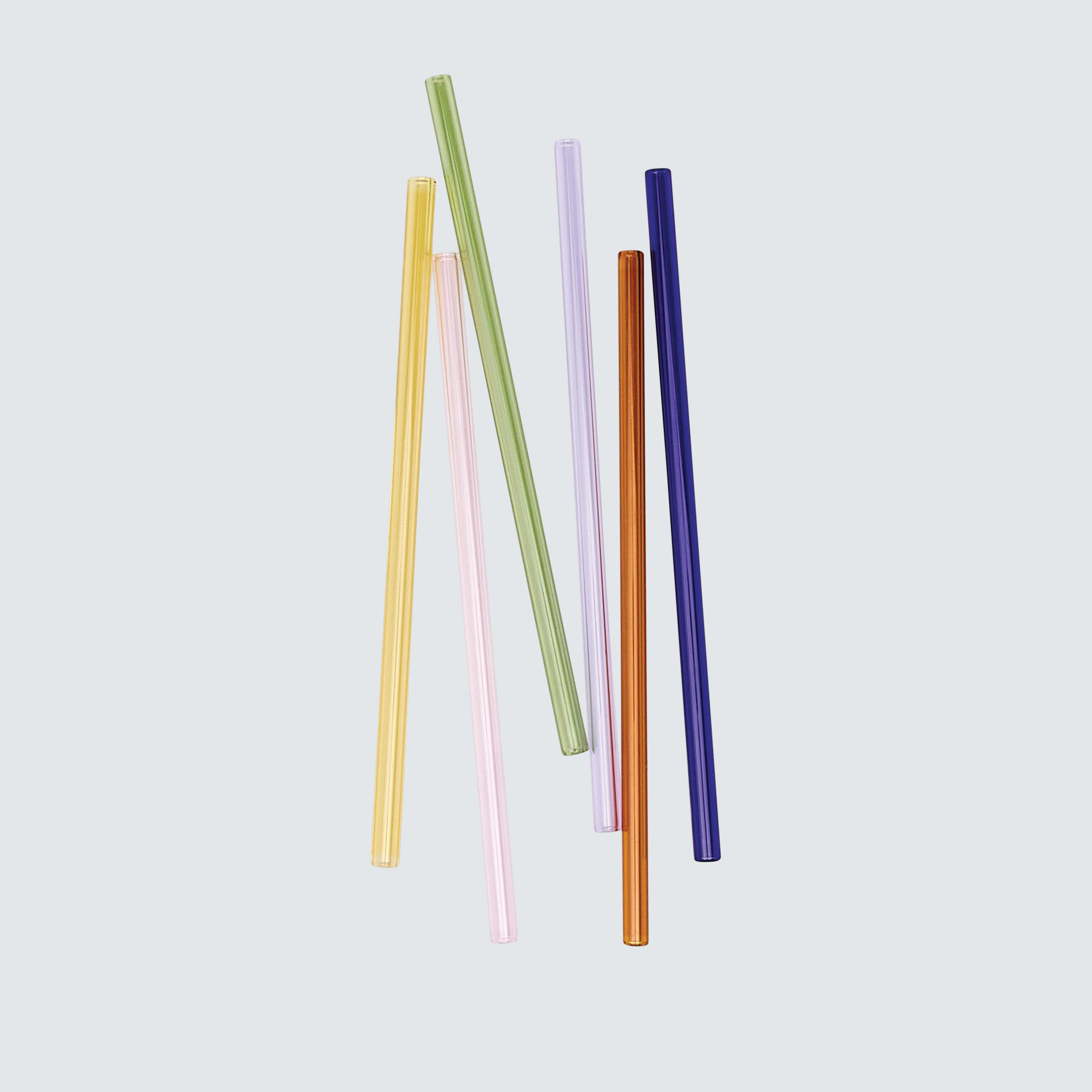 The Danny Glass Highball Straws - Set of 6