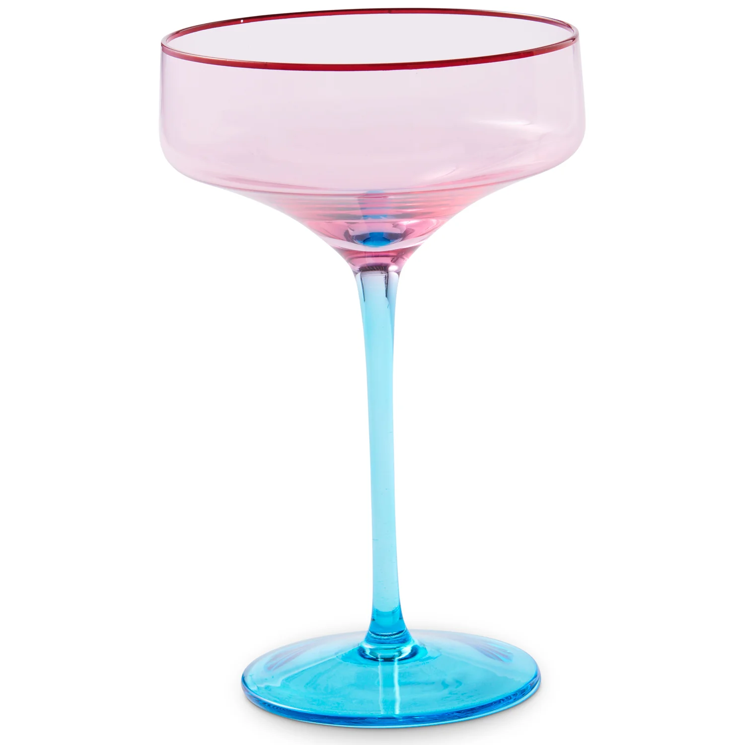 Rose with a Twist Margarita Glass - set of 2