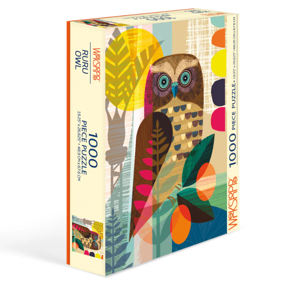 1000pc Puzzle - Ruru Owl