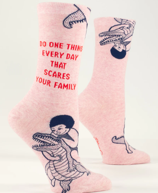 Women's Socks - Scares Your Family