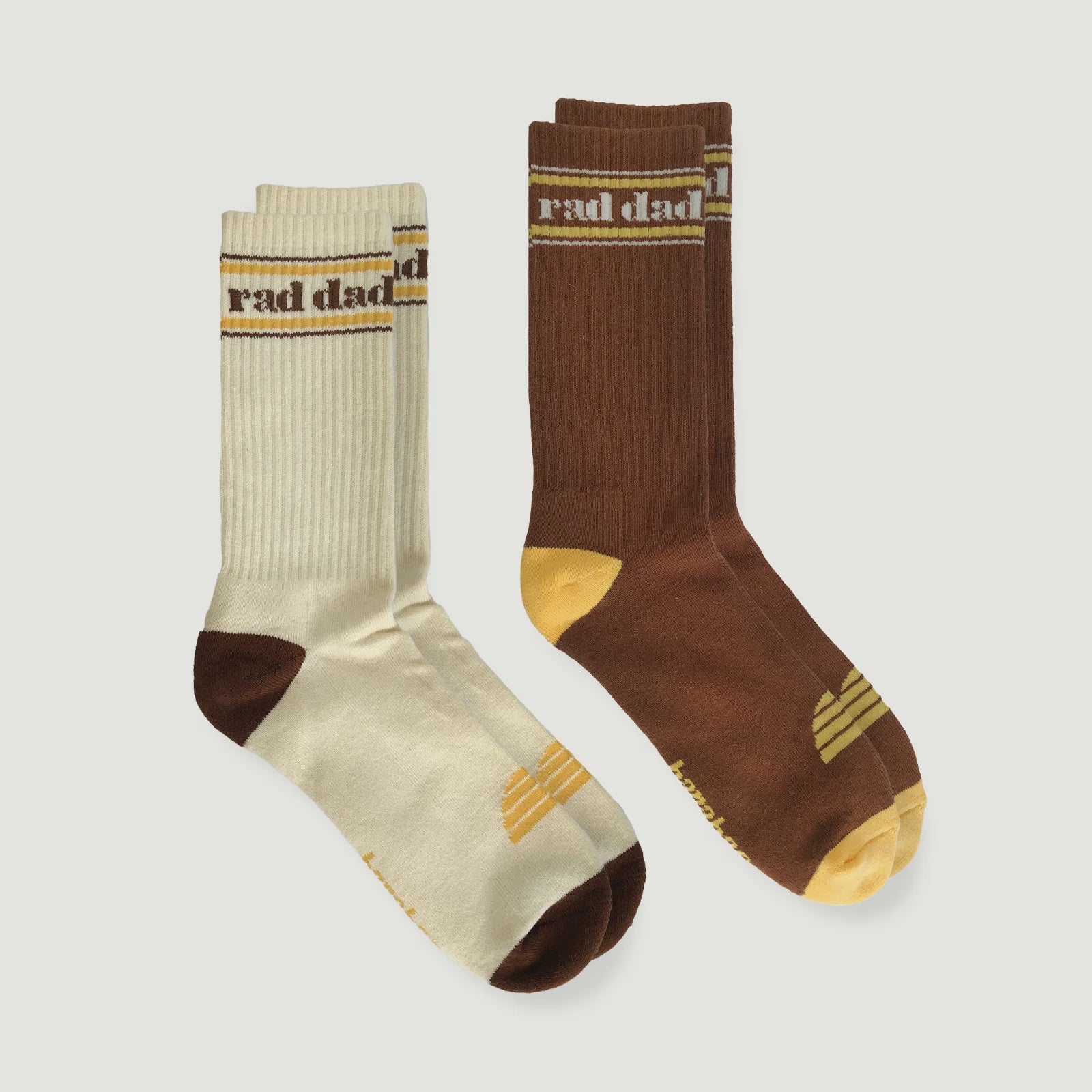 Sock Pack - Rad Dad Natural & Brown