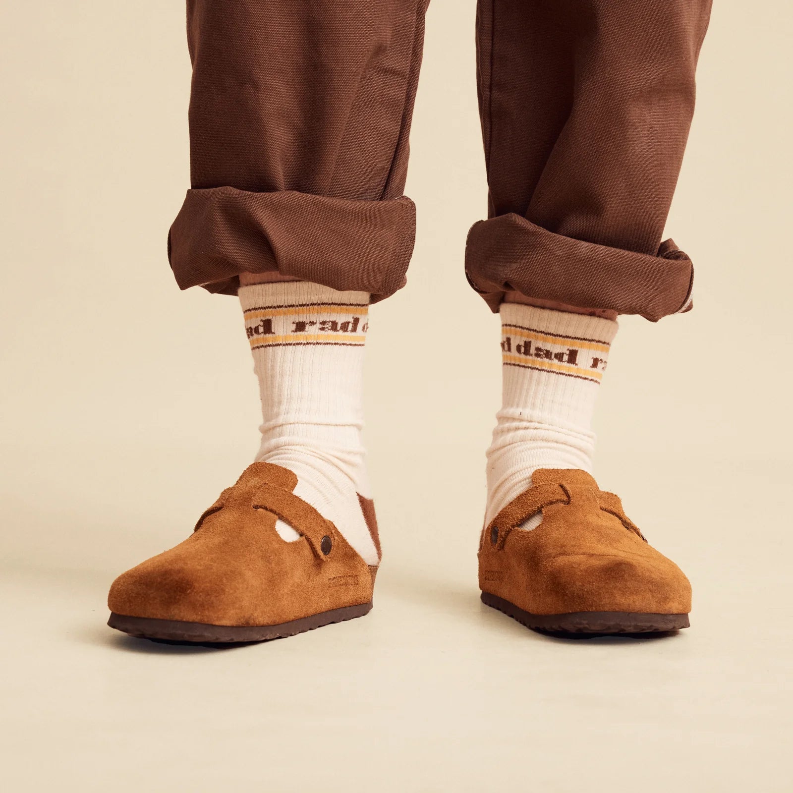 Sock Pack - Rad Dad Natural & Brown