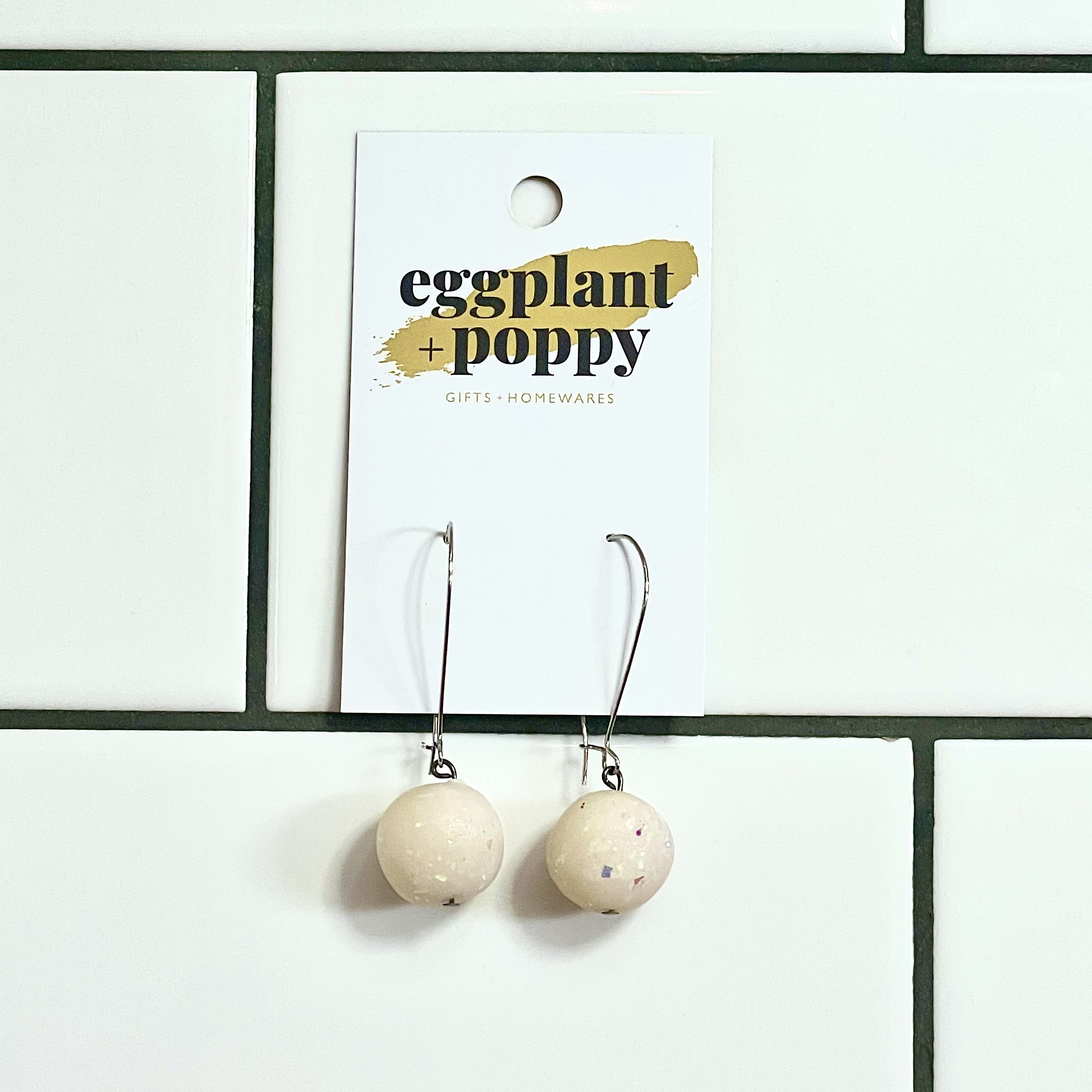 Candy Drop Earrings - Sparkle