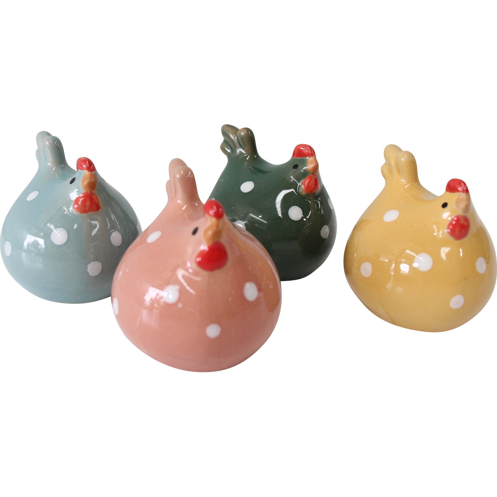 Speckled Hens - set of 4