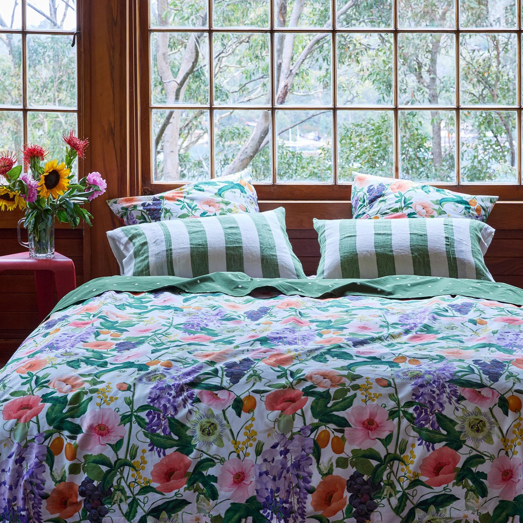 Cotton Quilt Cover - Spring In The Air