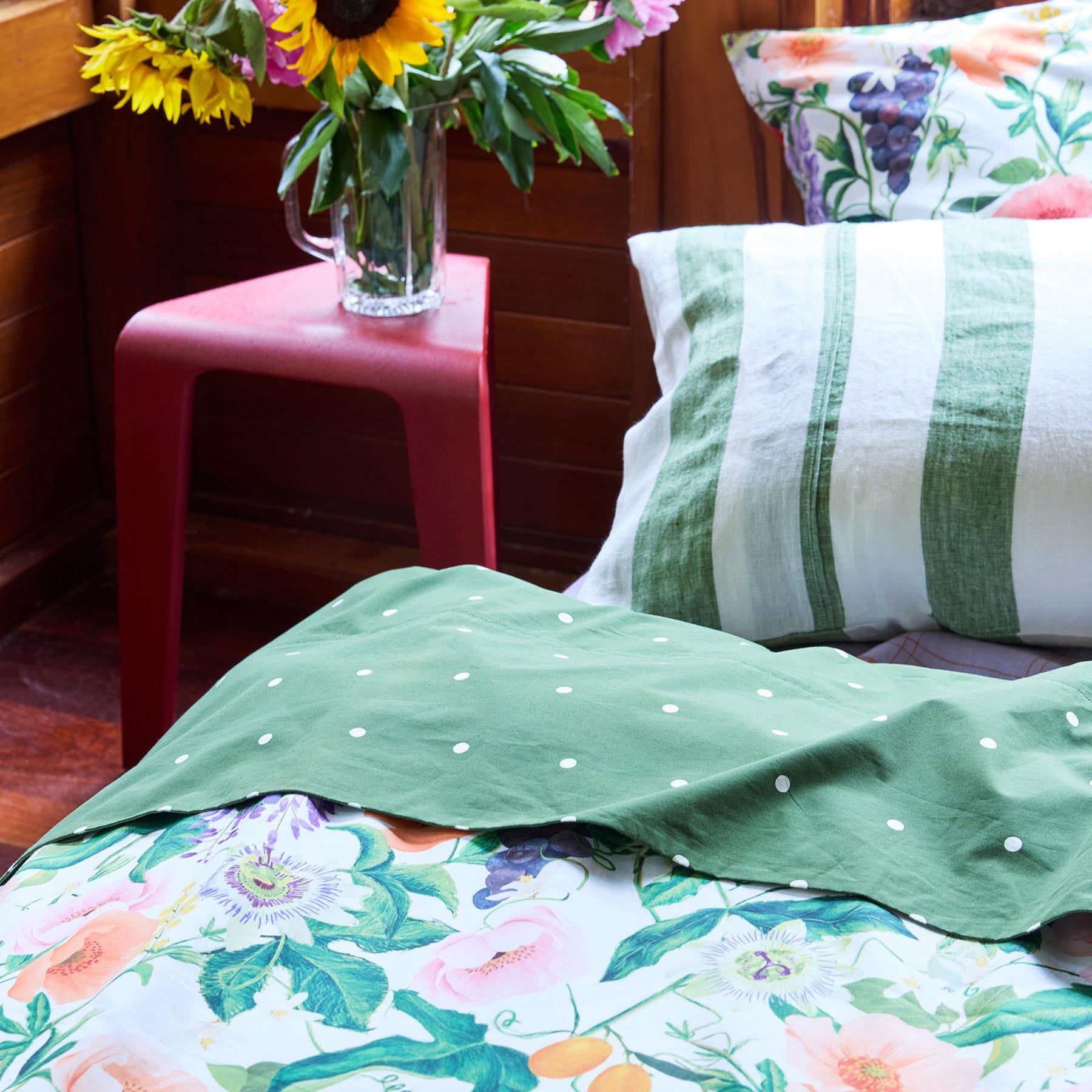 Cotton Quilt Cover - Spring In The Air