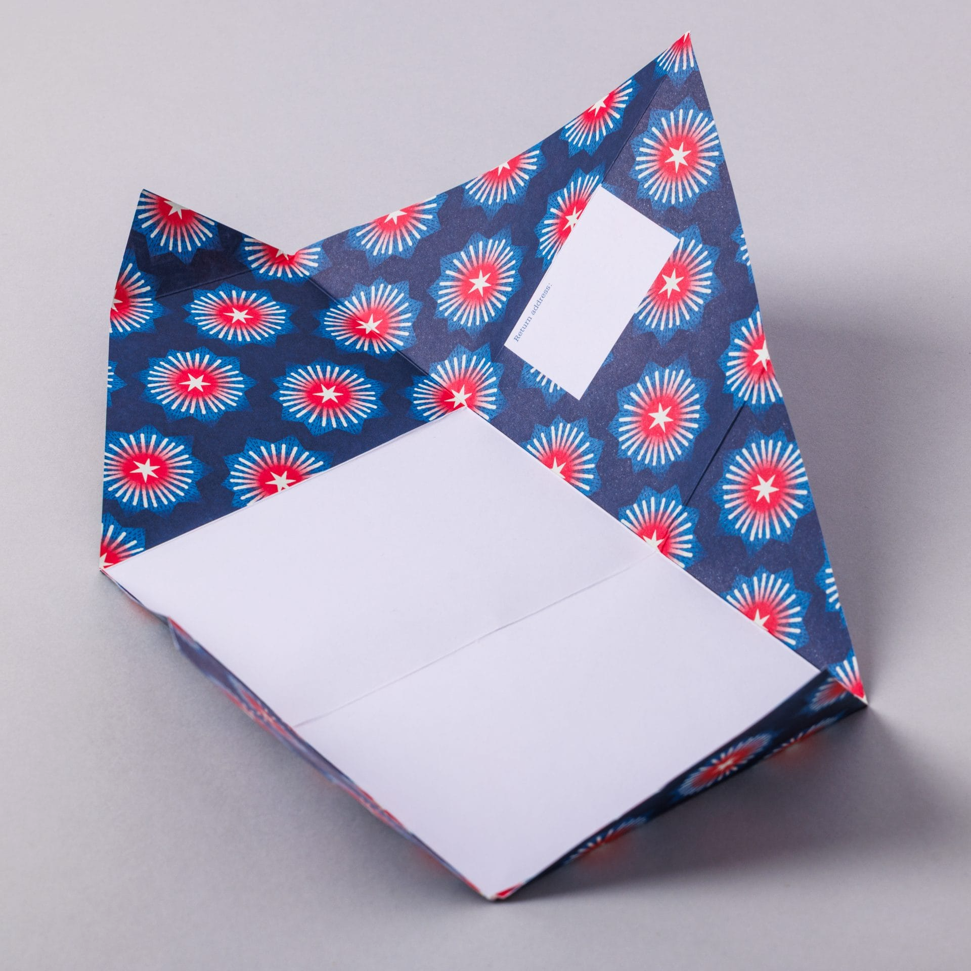 Folding Stationery Letter Pack - Starburst