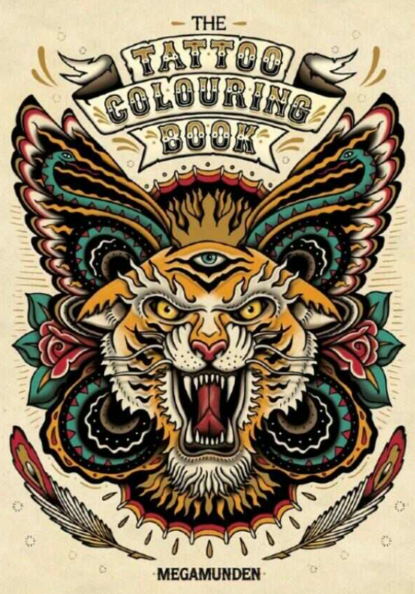 Tattoo Colouring Book
