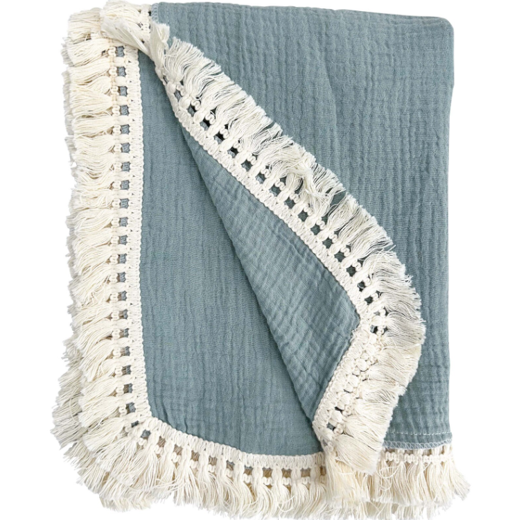 Cotton Throw - Tidal