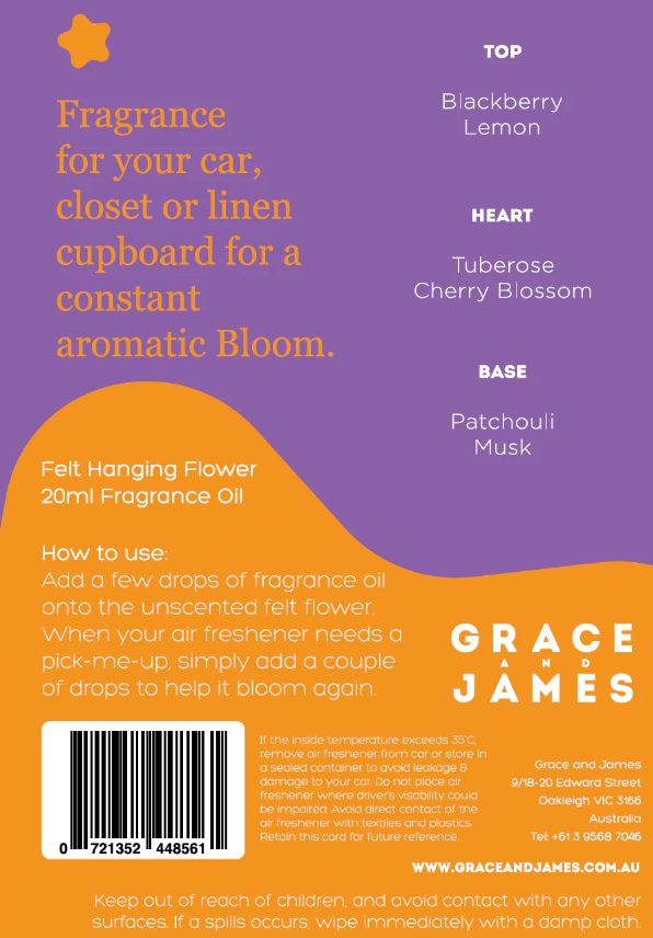 Bloom - Tigerlily & Jasmine Air Freshener