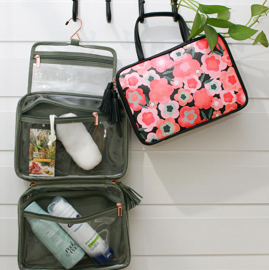 Toiletries Bag - Abstract Gum
