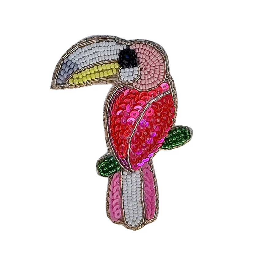 Beaded Brooch
