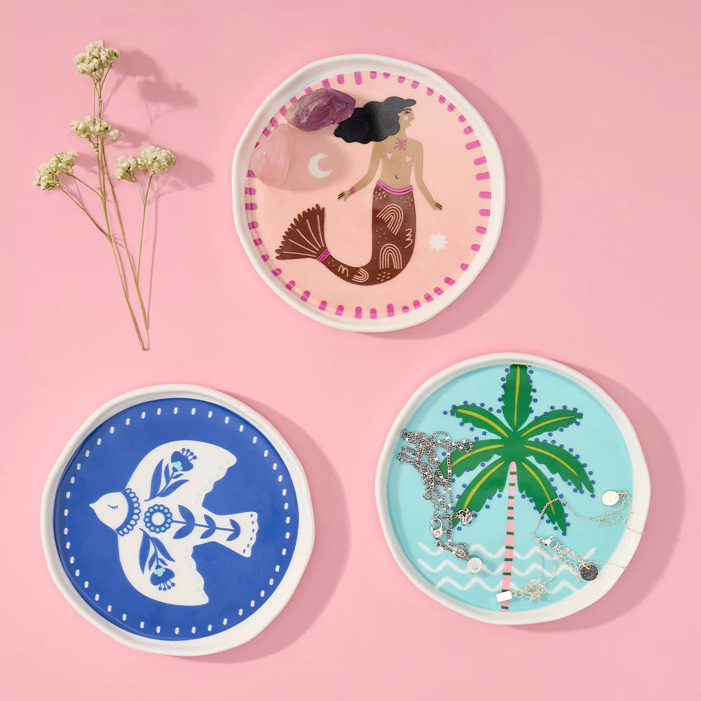 Trinket Dish - Celestial Dreams Palm