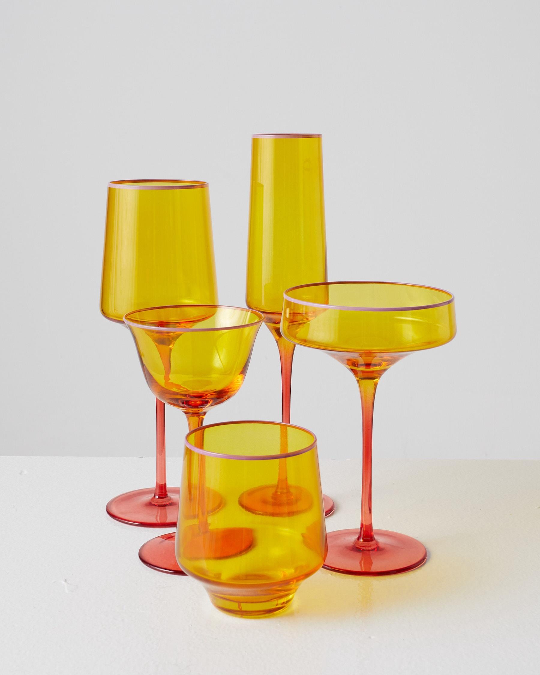 Tropical Punch Margarita Glass - set of 2