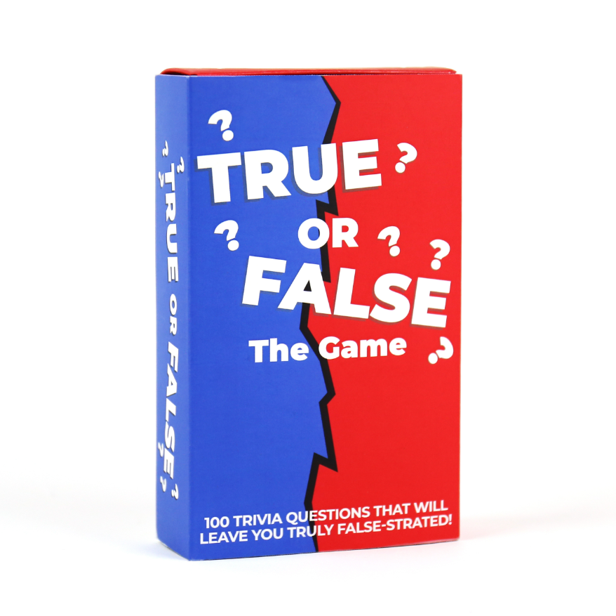 True or False Trivia Cards