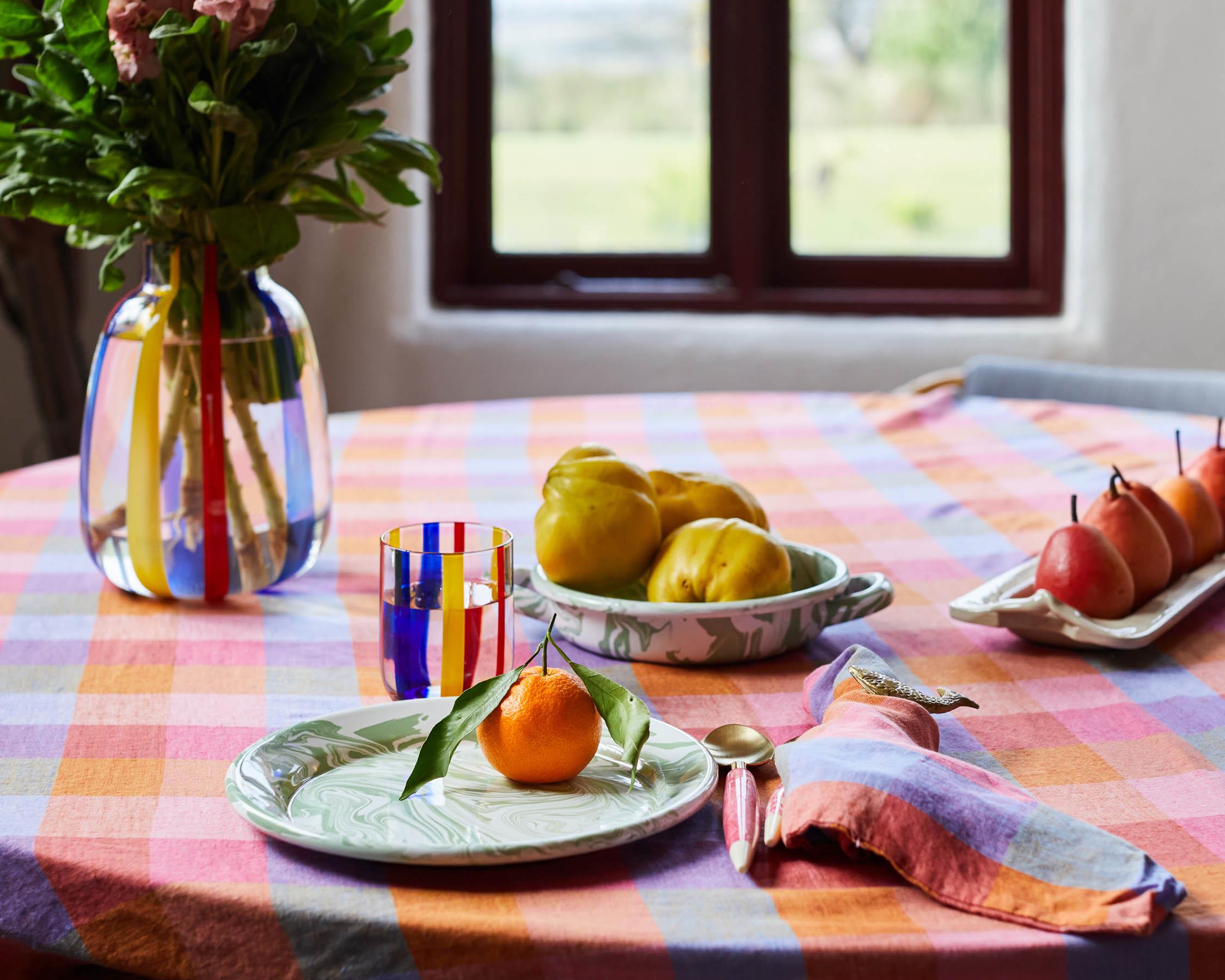 Linen Tablecloth - Tutti Frutti