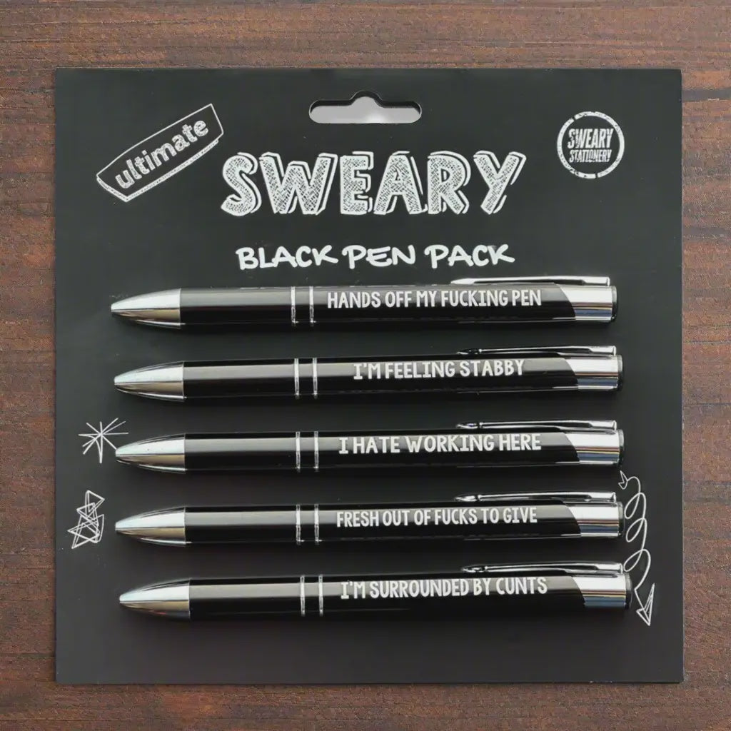 The Ultimate Sweary Pen Pack