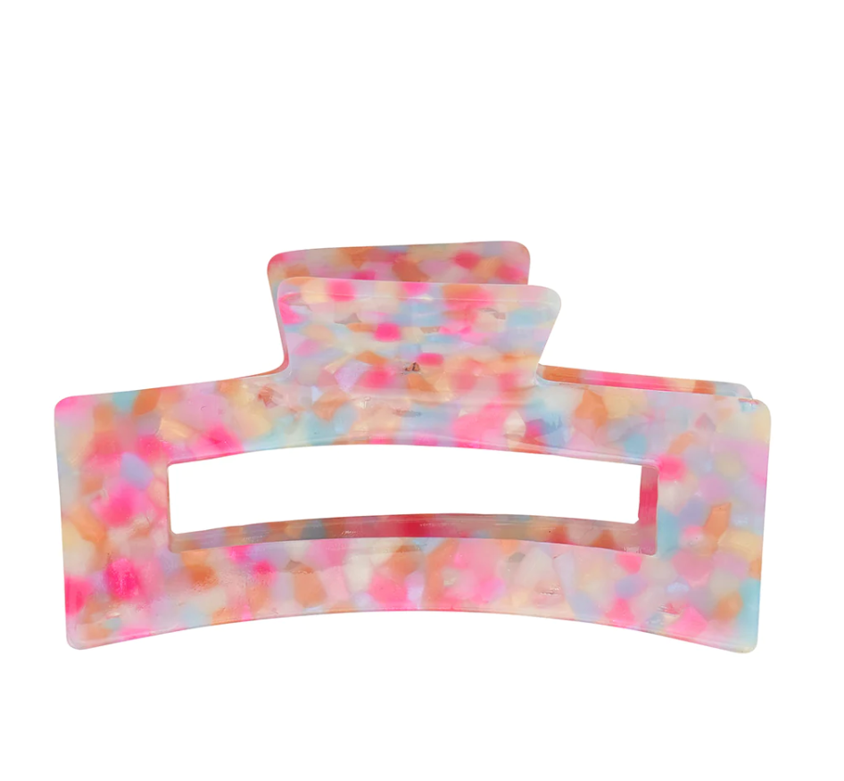 Hair Claw - Unicorn Confetti