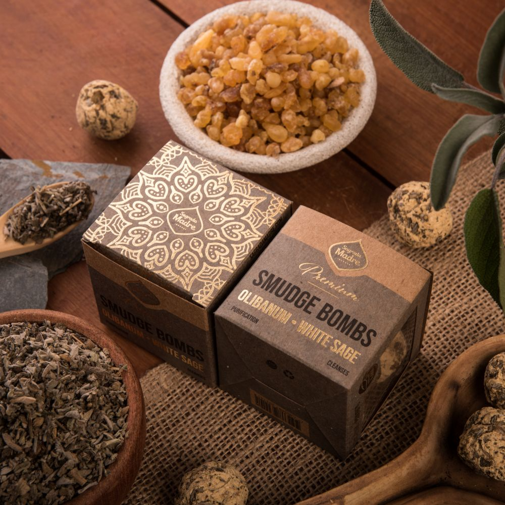 Smudge Bomb - Frankincense & White Sage