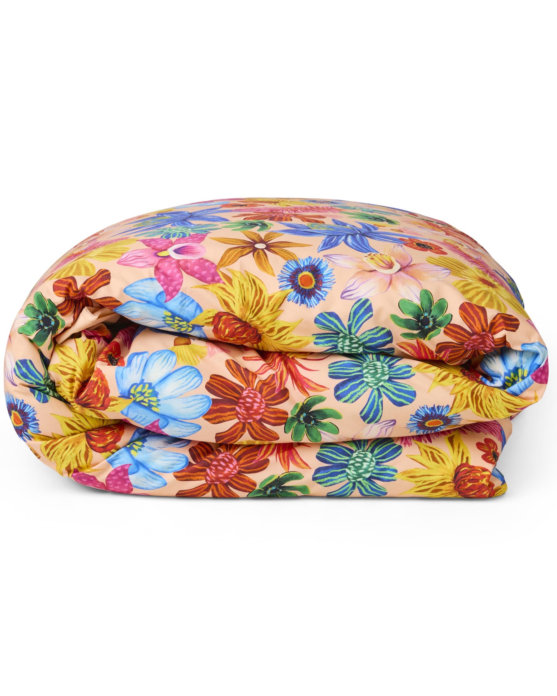 Cotton Quilt Cover - Wild Flowers In Bloom