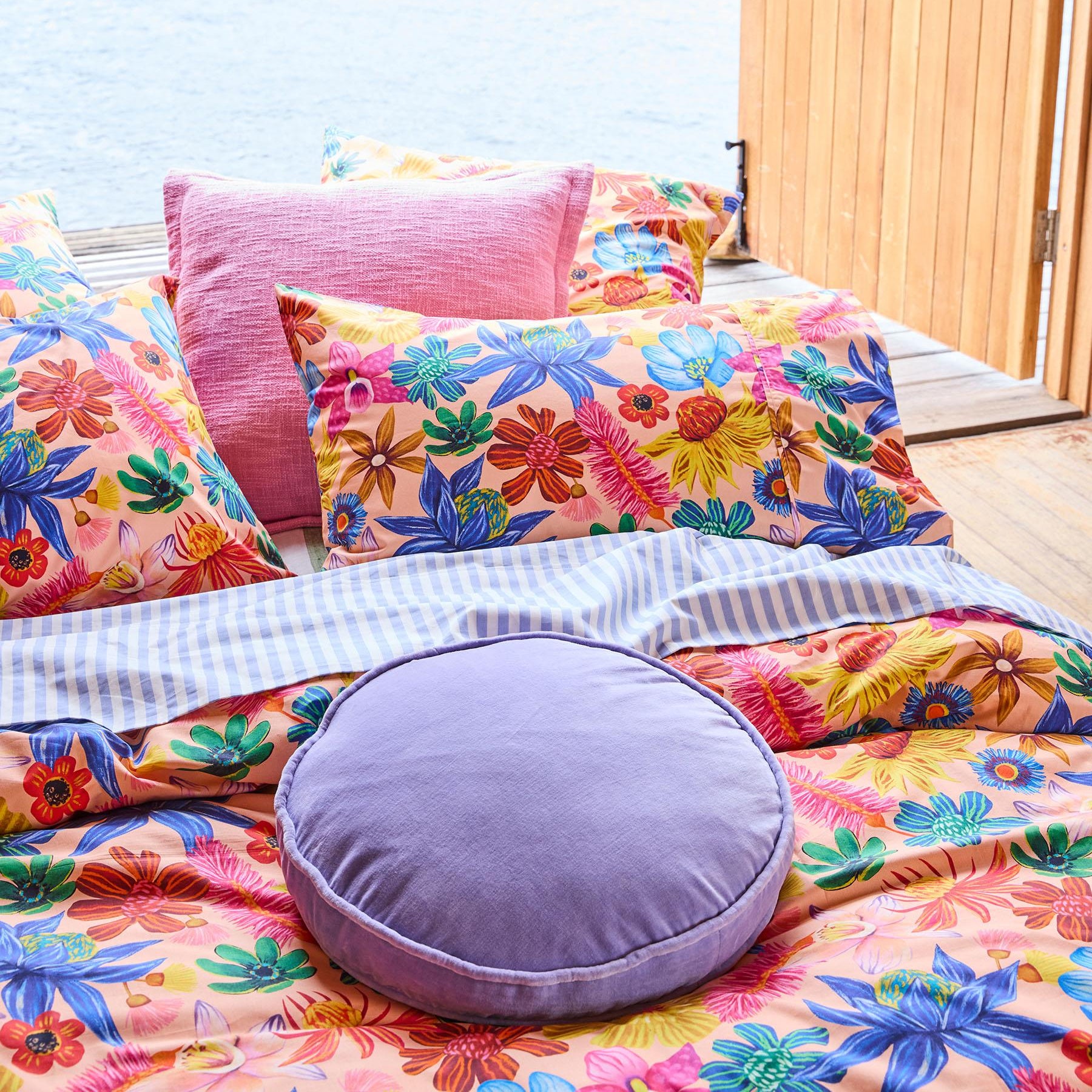 Cotton Pillowcase - Wild Flowers In Bloom 2P