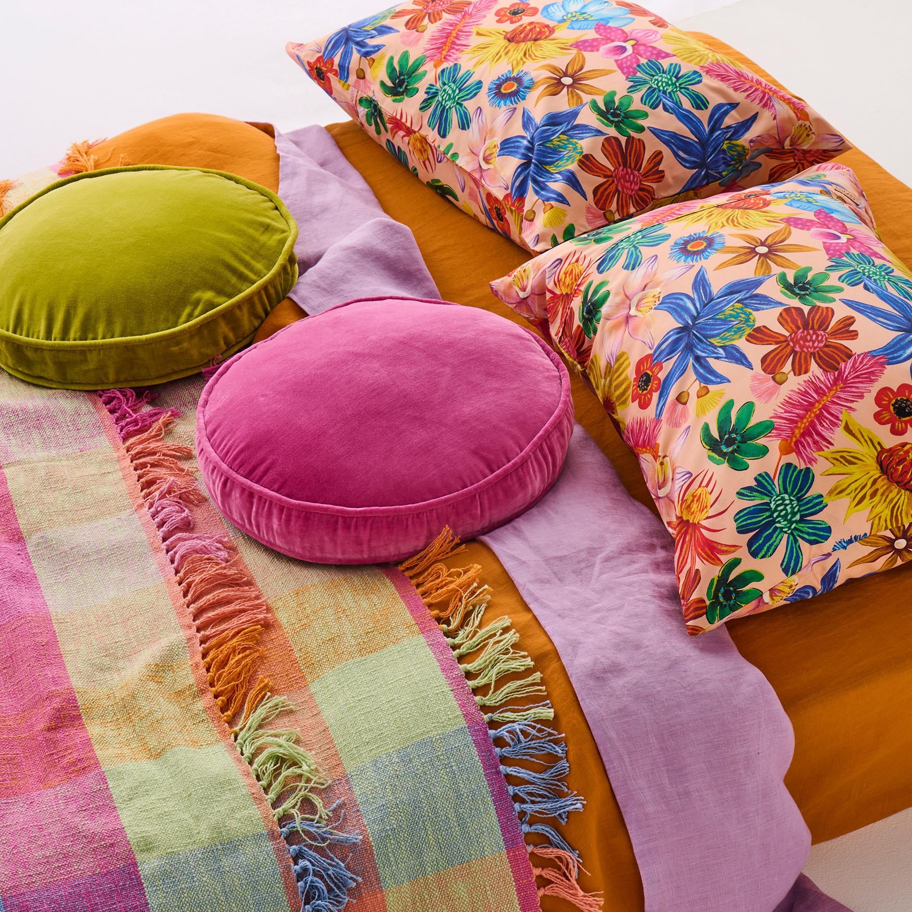 Cotton Pillowcase - Wild Flowers In Bloom 2P