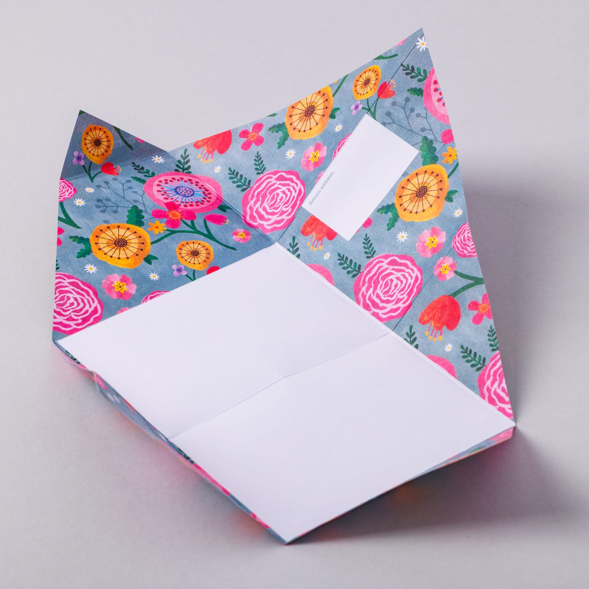 Folding Stationery Letter Pack - Wildflower