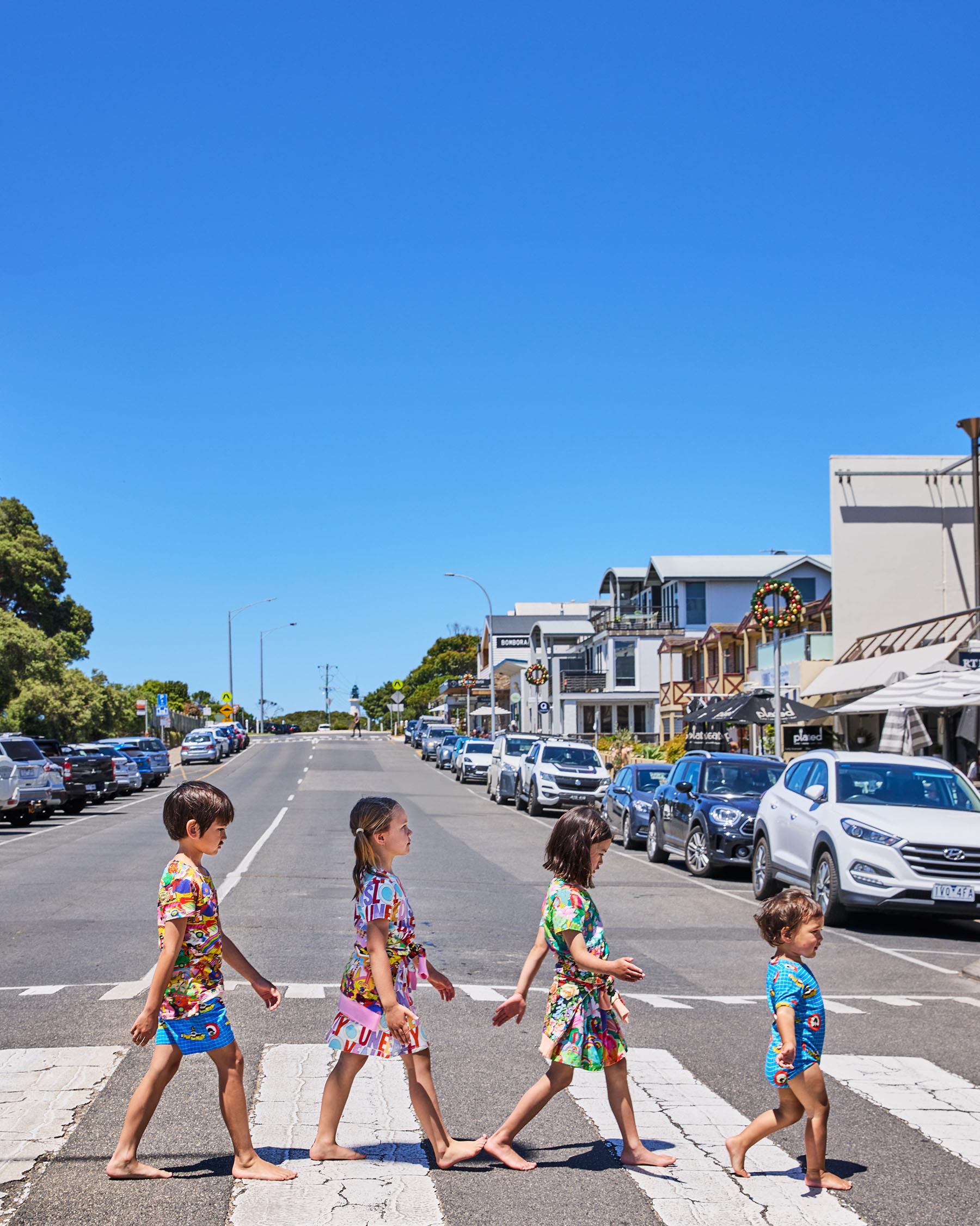 The Beatles Short Sleeve Baby Romper - Yellow Submarine