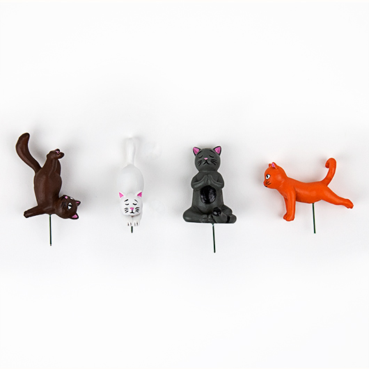 Yoga Cat Planters