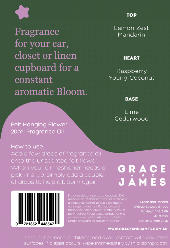 Bloom - Yuzu, Lime & Coconut Air Freshener