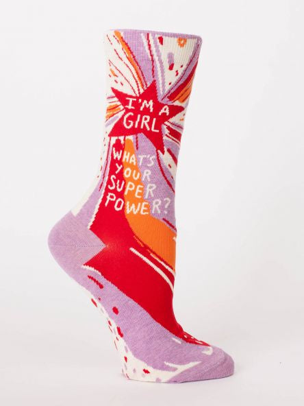 Women's Socks - I'm A Girl