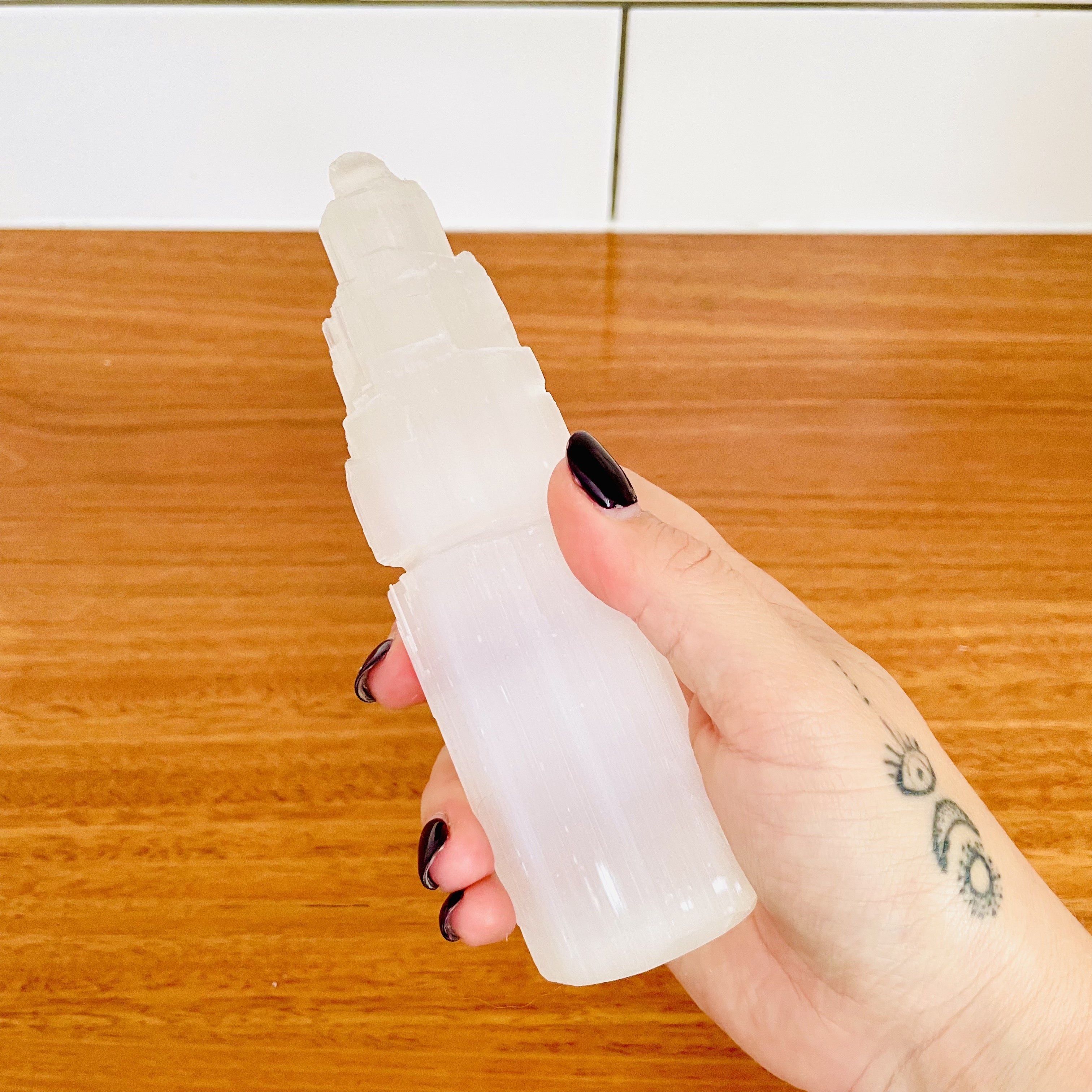Selenite Tower - Medium 15cm
