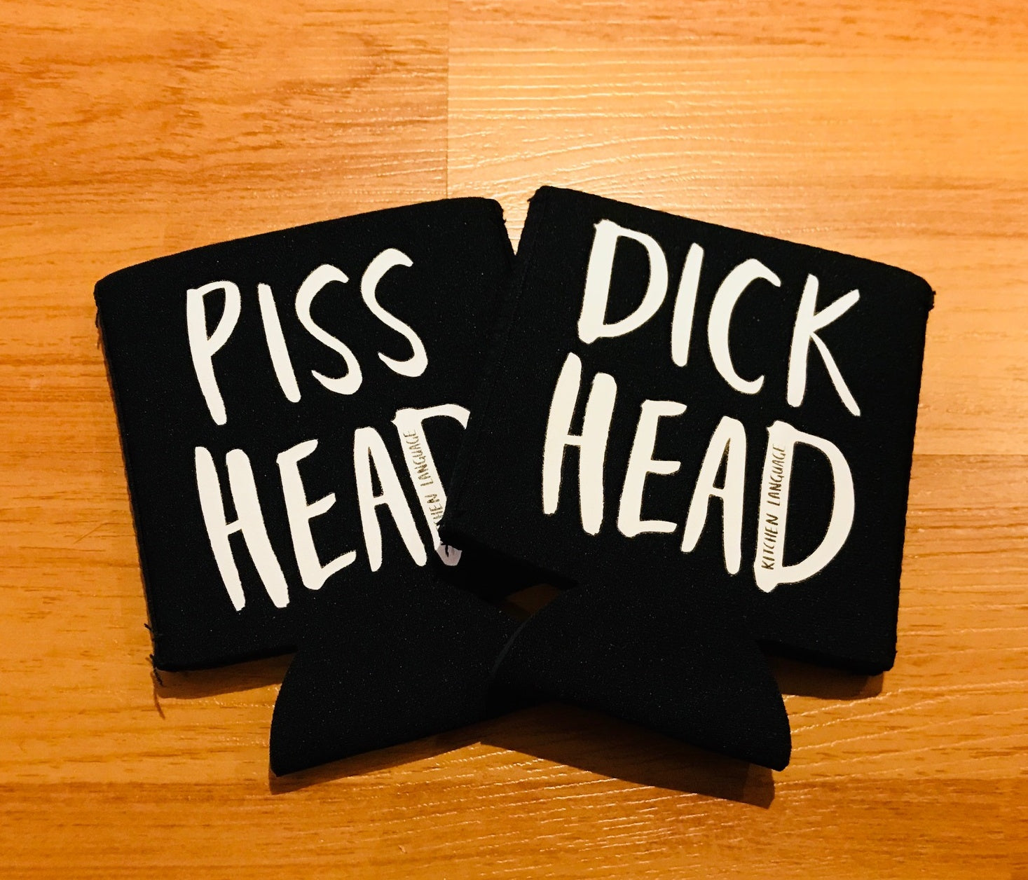 Stubby Cooler - Piss Head / Dick Head