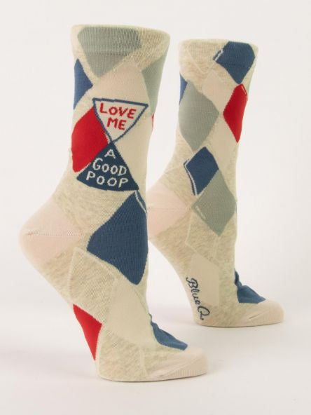 Women's Socks - Love Me A Good Poop