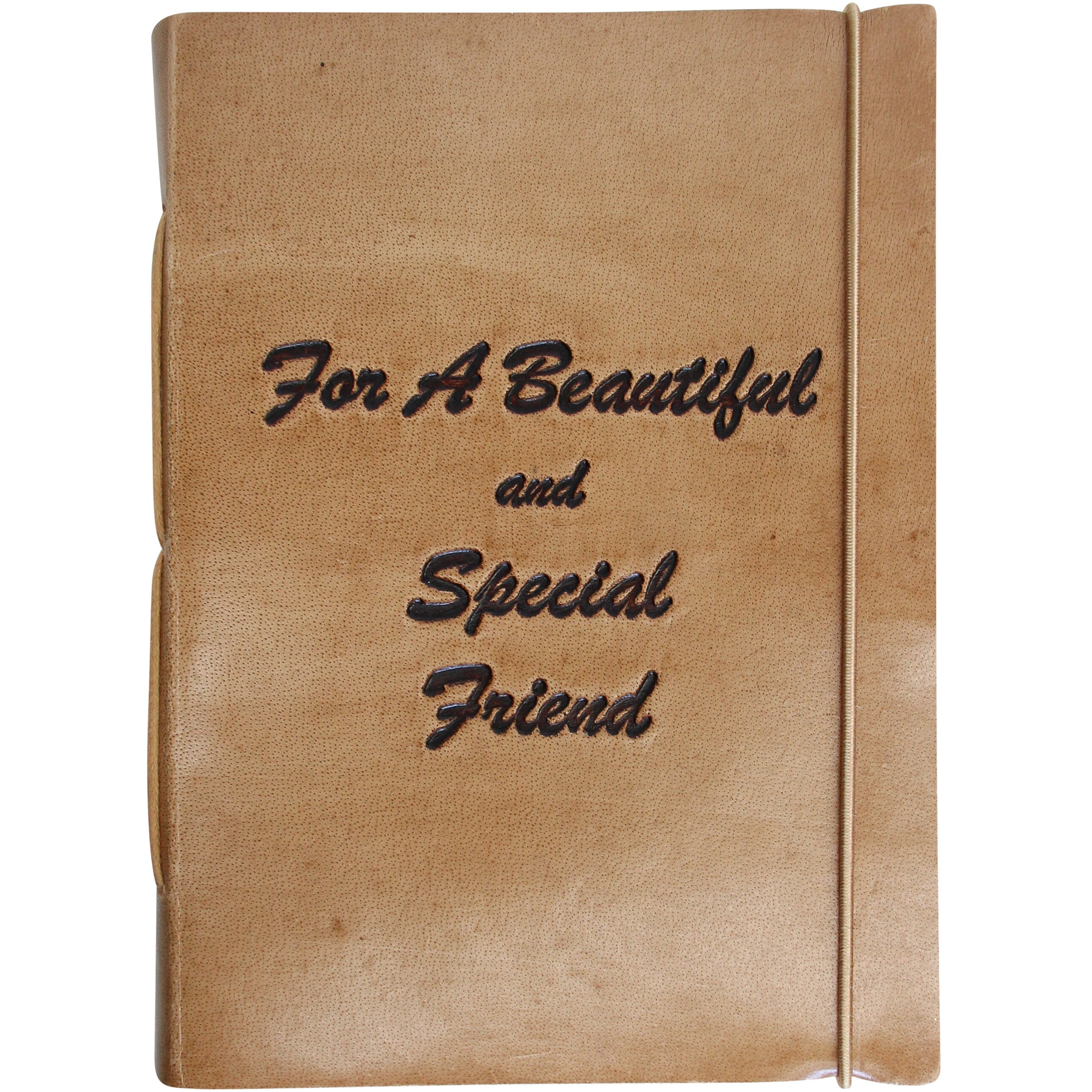 Leather Notebook - Special Friend
