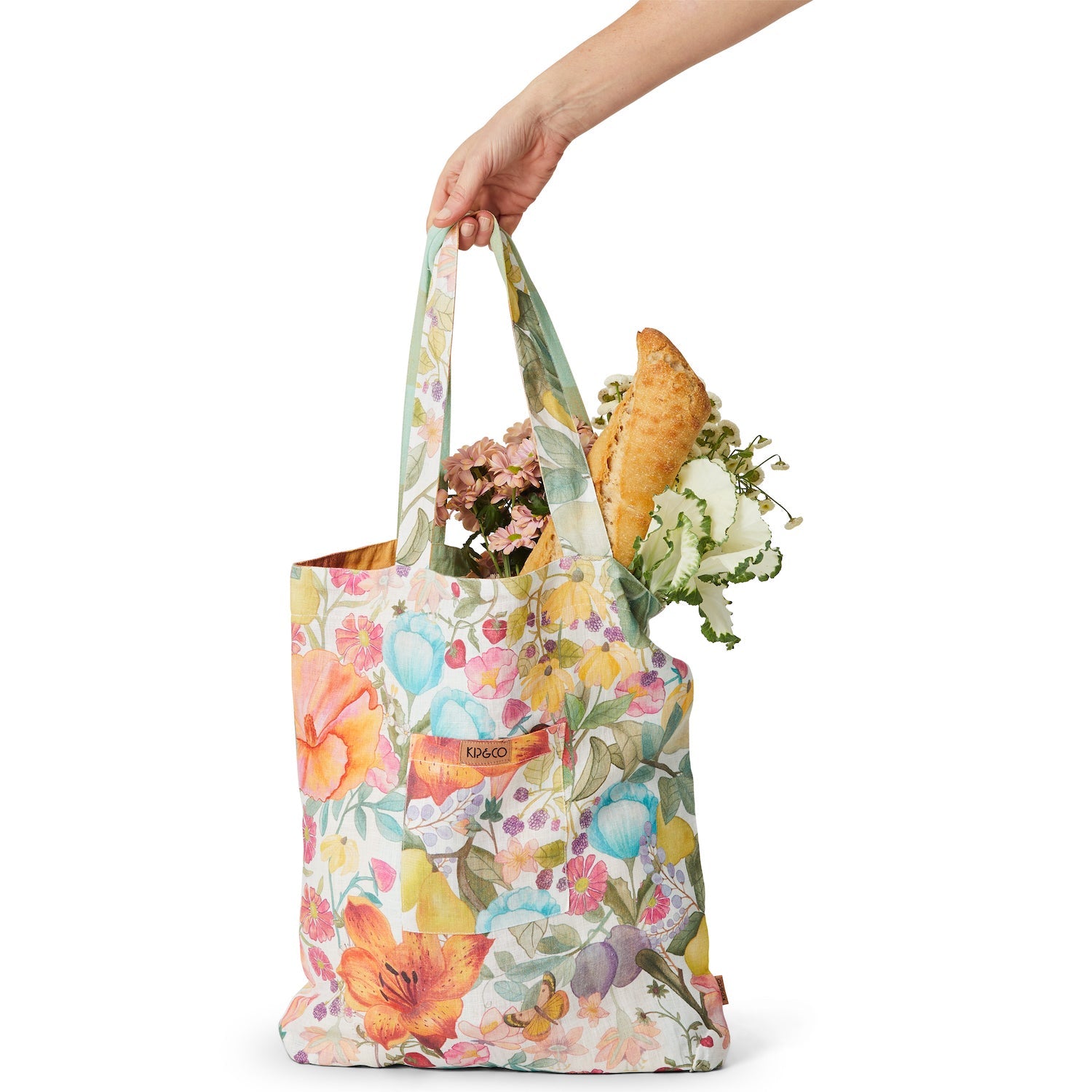 Linen Shopper Bag - Abundance