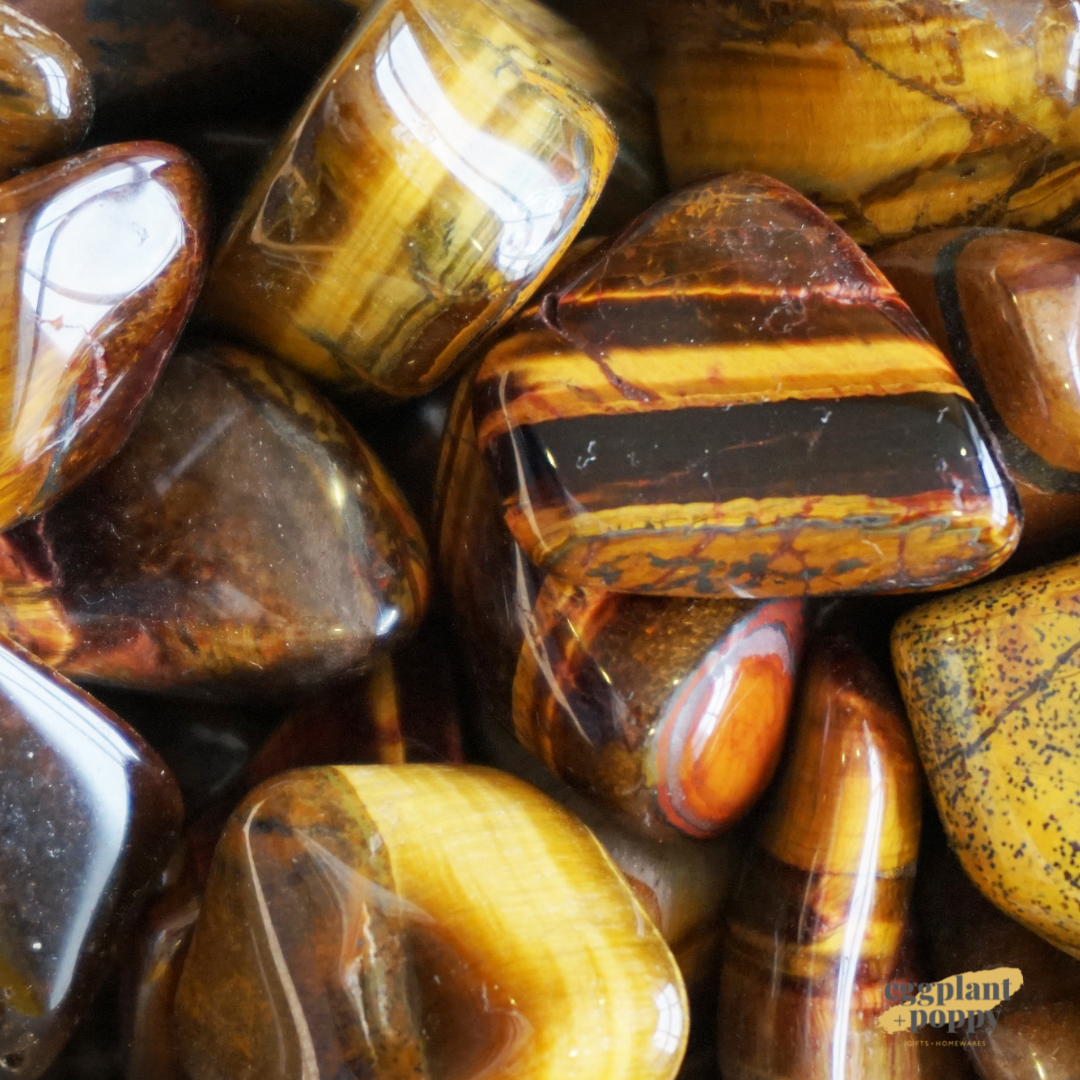 Tumble Stone - Gold Tiger Eye