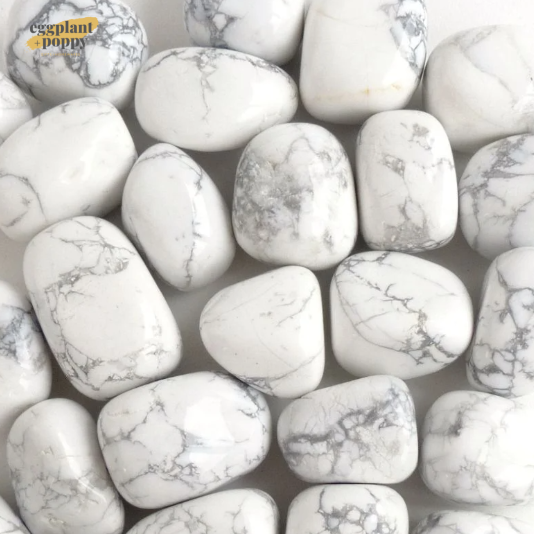 Tumble Stone - White Howlite