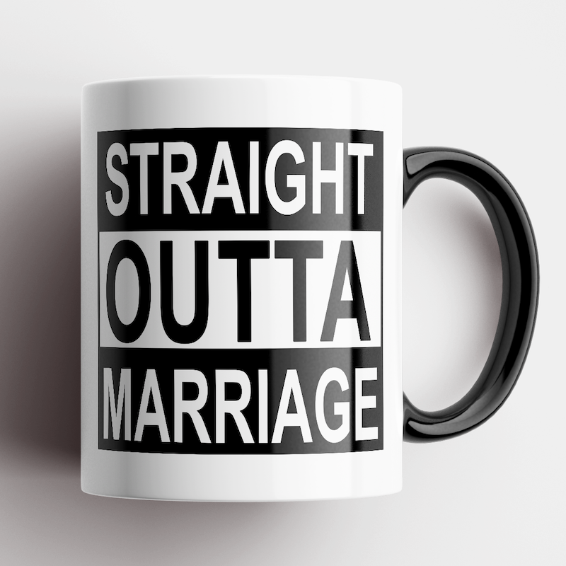 Mug - Straight Outta Marriage