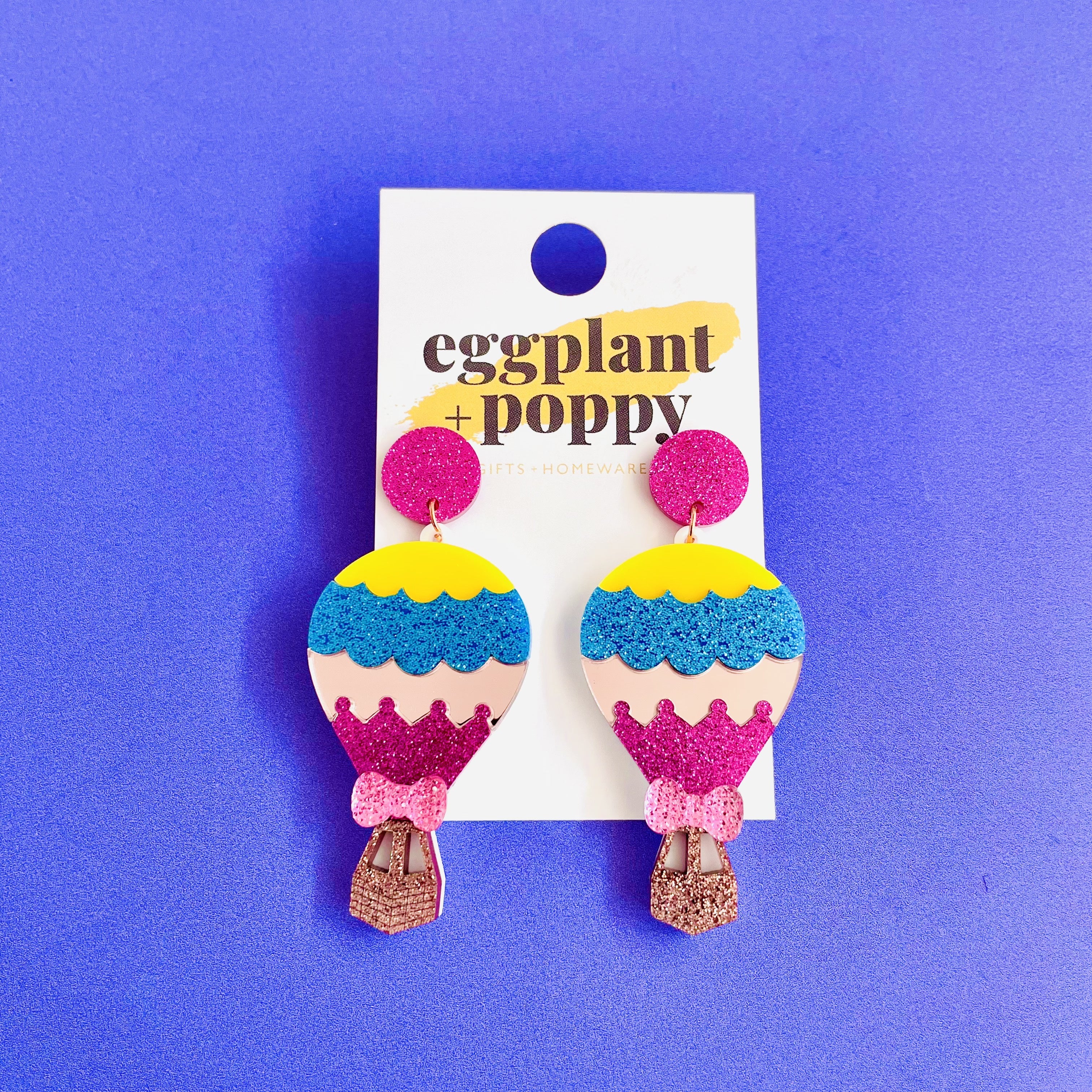Hot Air Balloon Earrings
