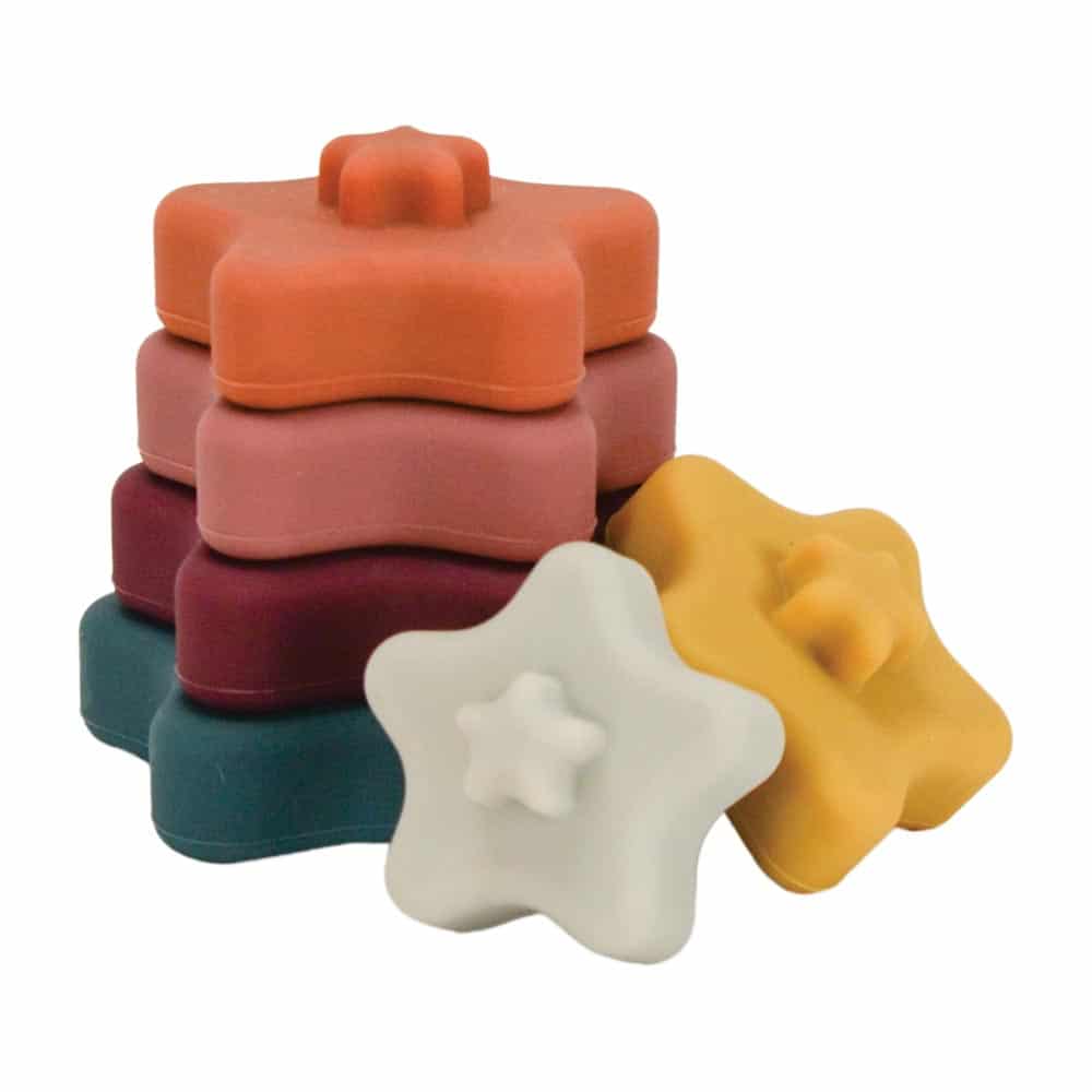 Silicone Stackable Toy- Star