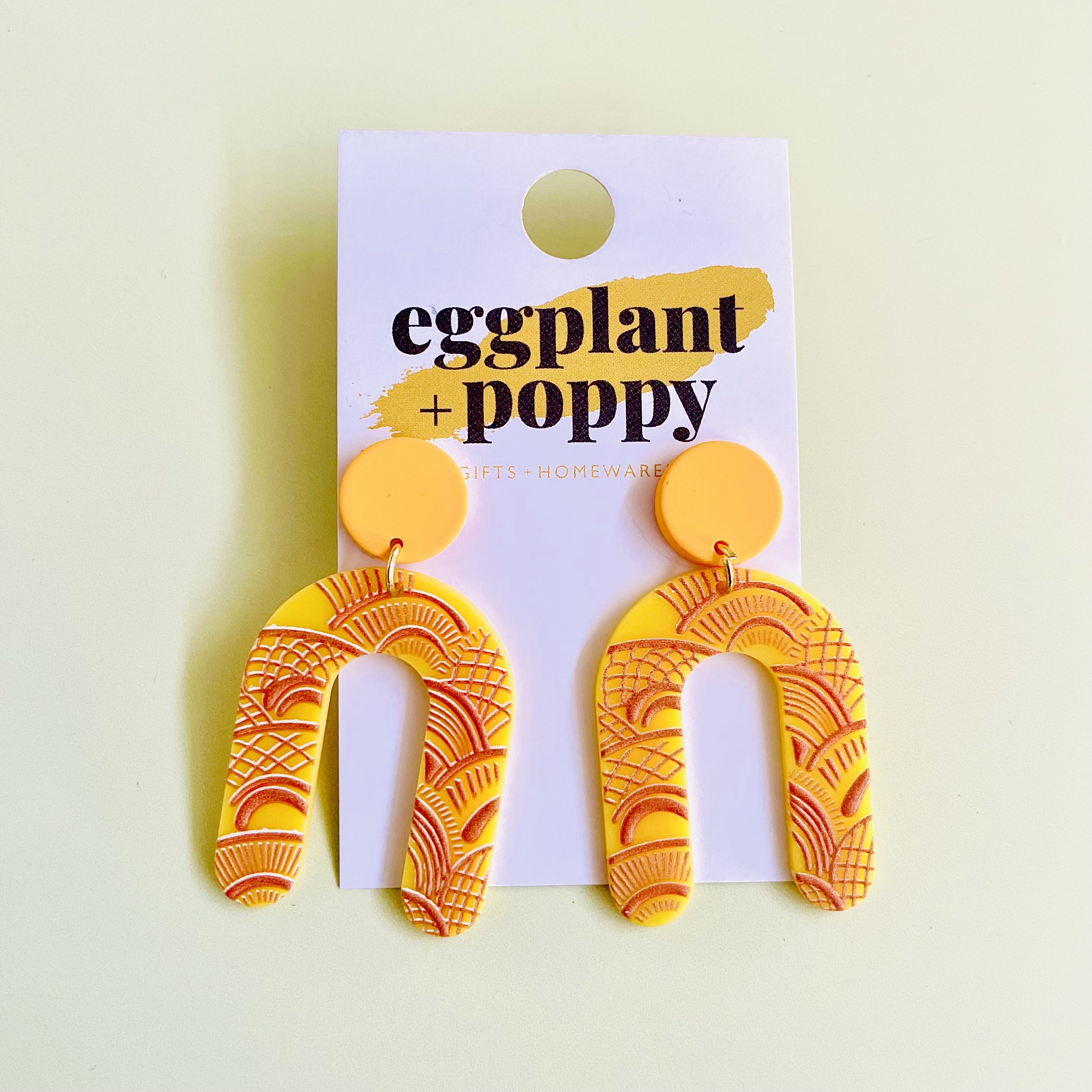Art Earrings - Summer Arch