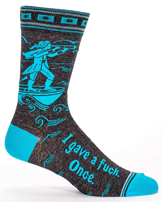 Men's Socks - Gave  A Fuck Once