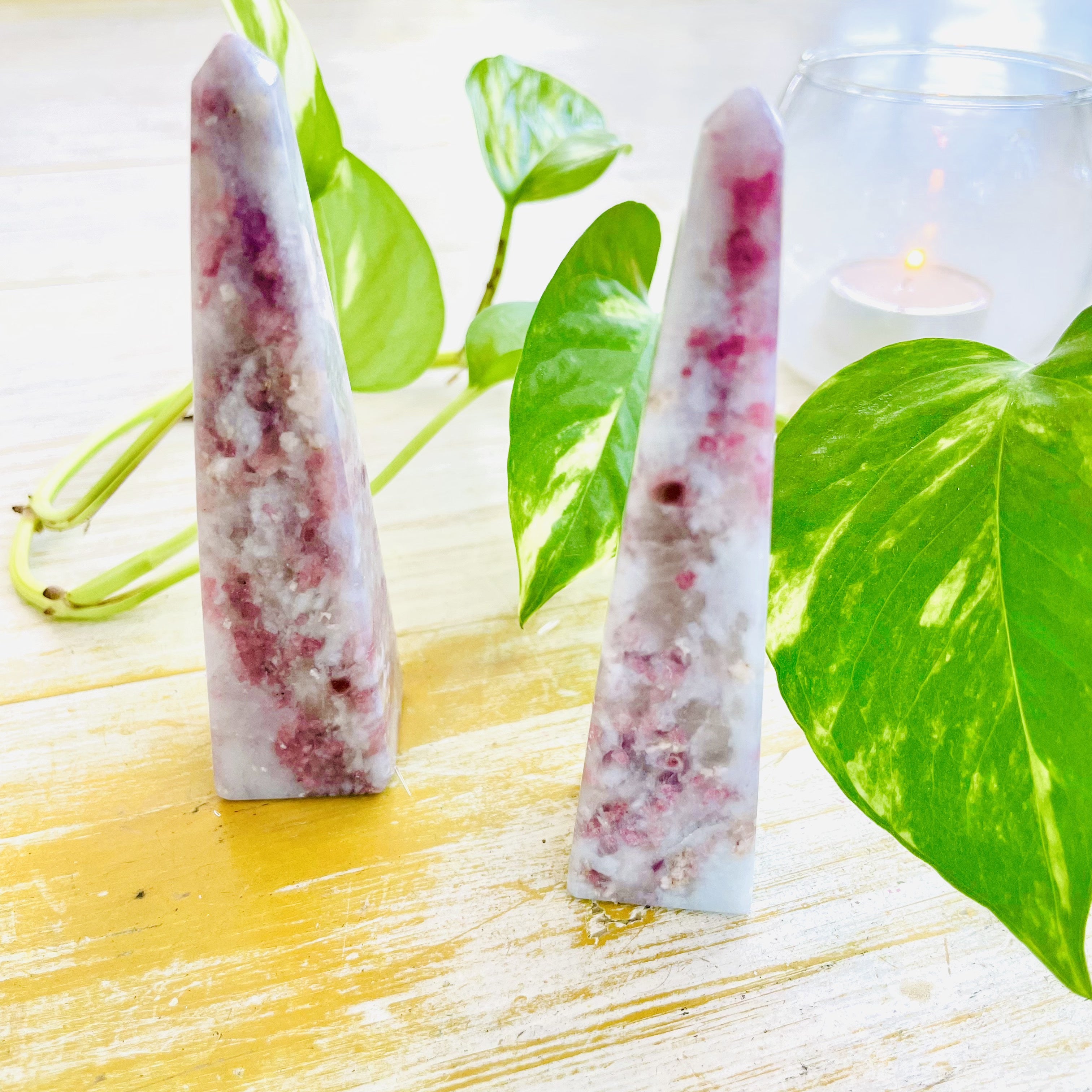 Obelisk - Tourmaline In Pink
