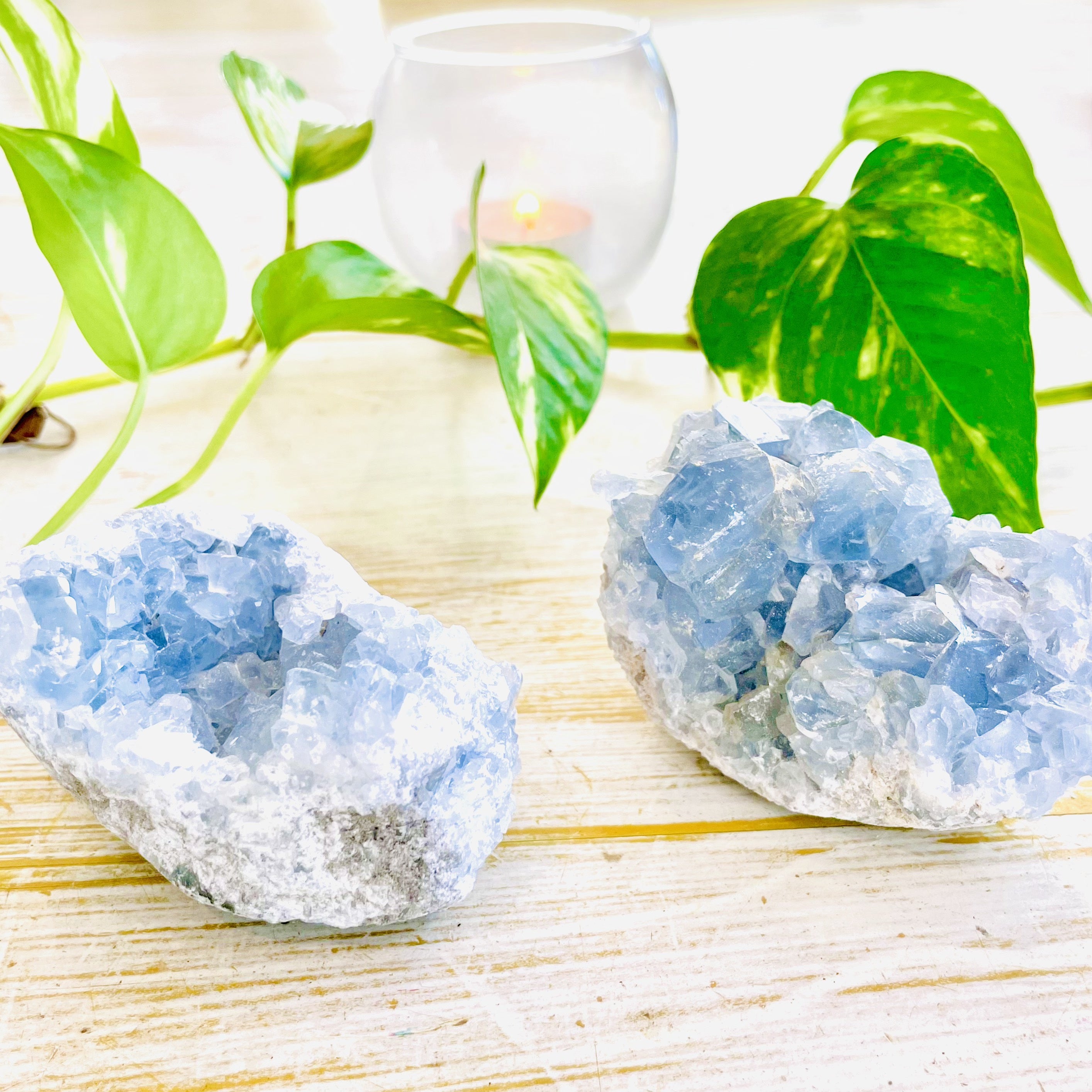 Celestite Cluster
