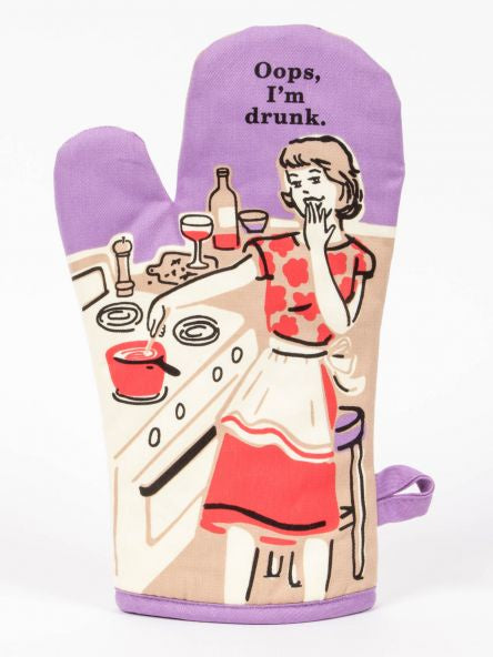 Oven Mitt - Oops I'm Drunk