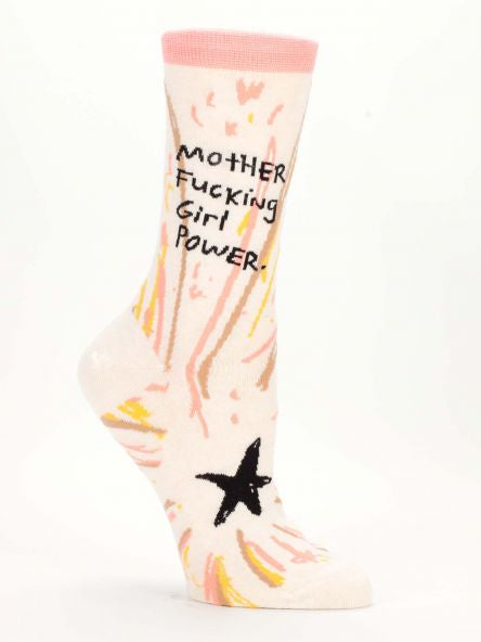 Women's Socks - Motherfucking Girl Power
