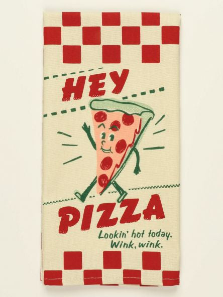Tea Towel - Hey Pizza