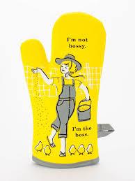 Oven Mitt - I'm Not Bossy