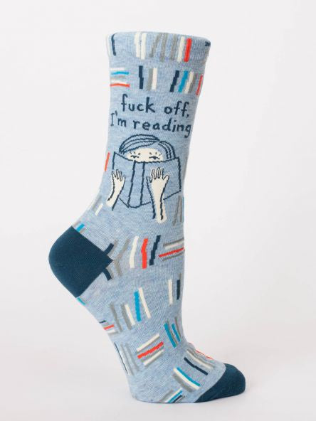 Women's Socks - Fuck Off I'm Reading